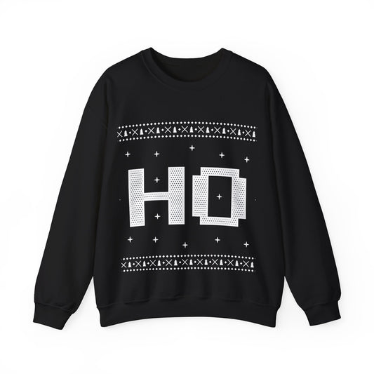 Festive 'Ho Ho Ho' Christmas Sweater for Seasonal Cheer