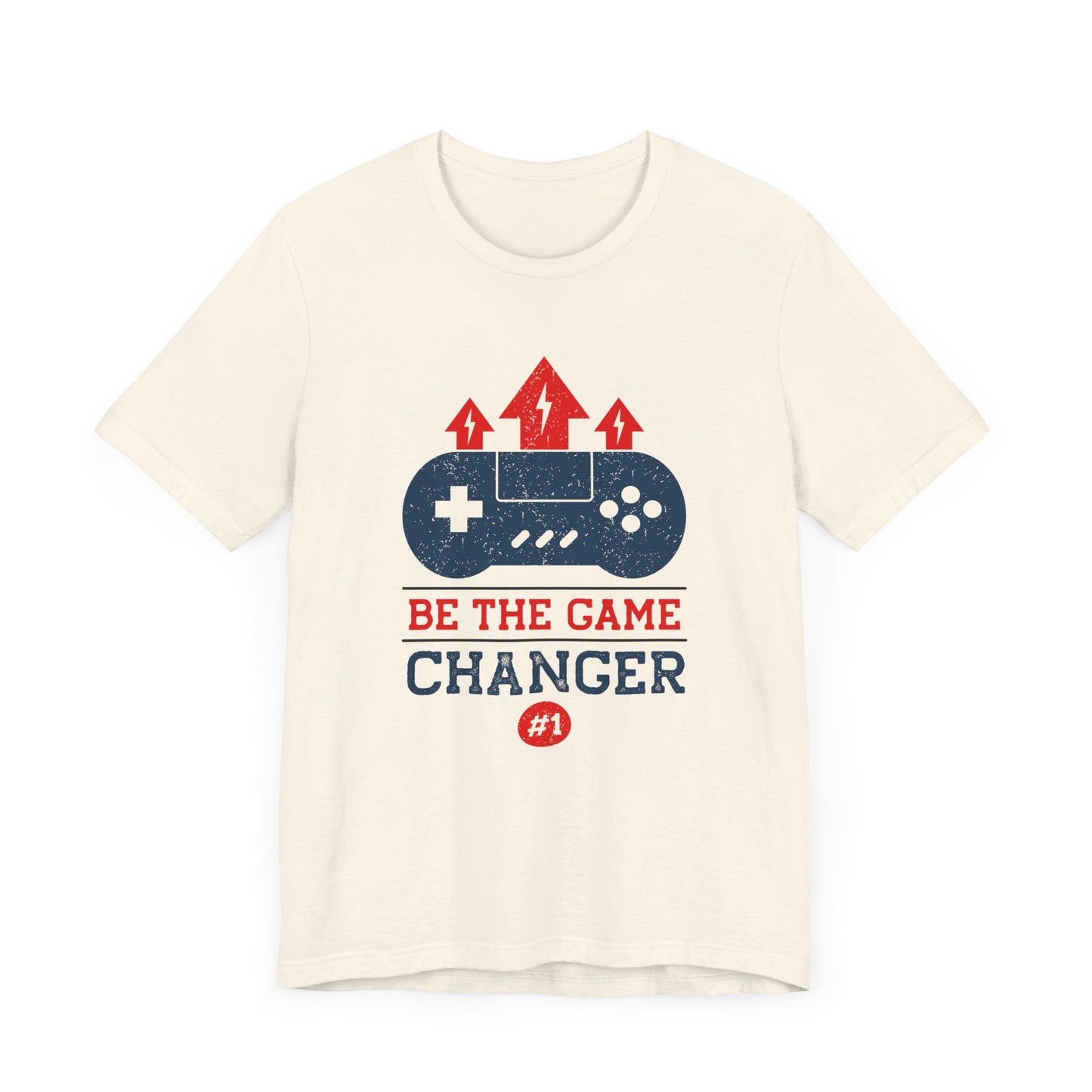 Be The Game Changer T-shirt, Gameboy Tshirt, Gaming Shirt, Game Lover Unisex Shirt, Crewneck Shirt, Short Sleeve Tee, Gift for Him