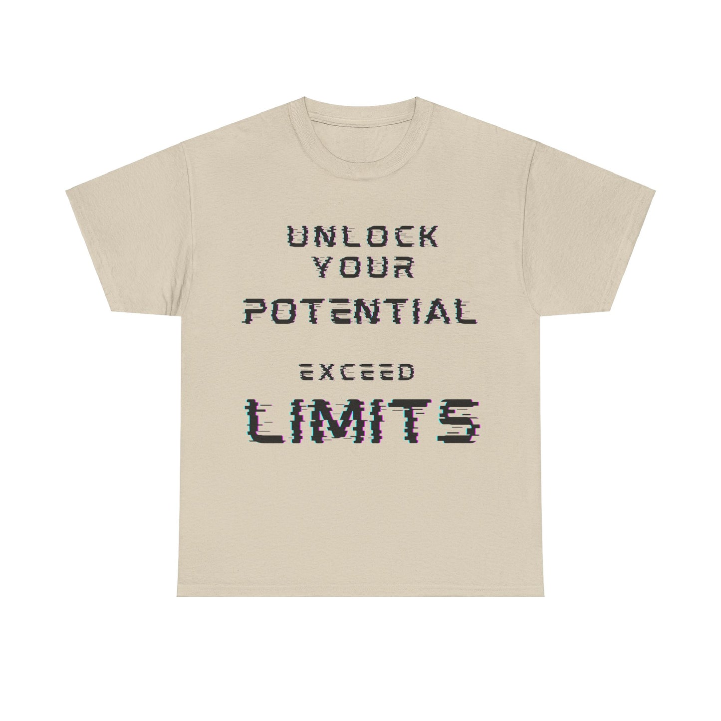 Unlock Your Potential, Exceed Limits, Motivational Shirt, Inspirational Tee, Empowering Apparel.