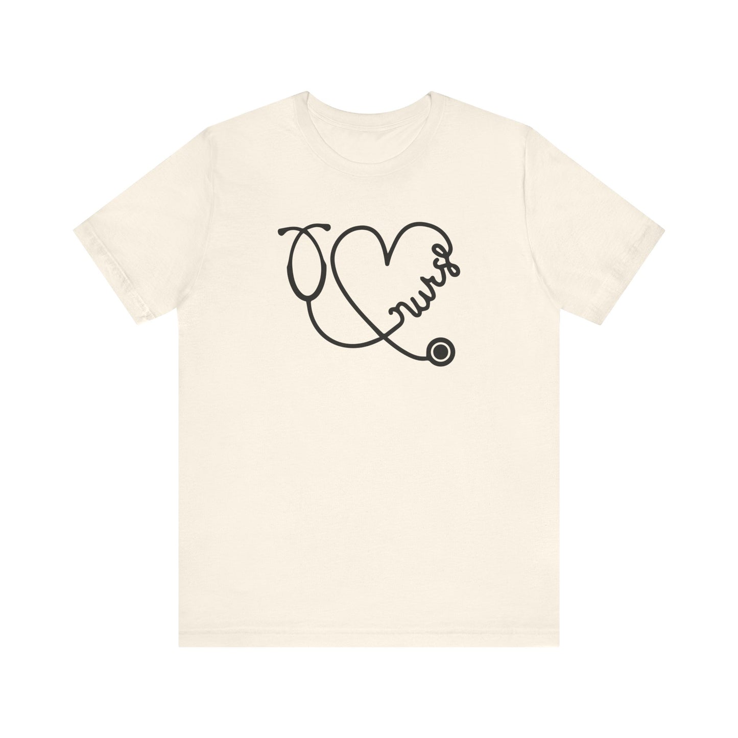 Nurse T-shirt, Doctor Tshirt, Shirt, Nurse Heart Shirt, Crewneck Shirt, Short Sleeve Tee, Gift for Him, Gift for Her