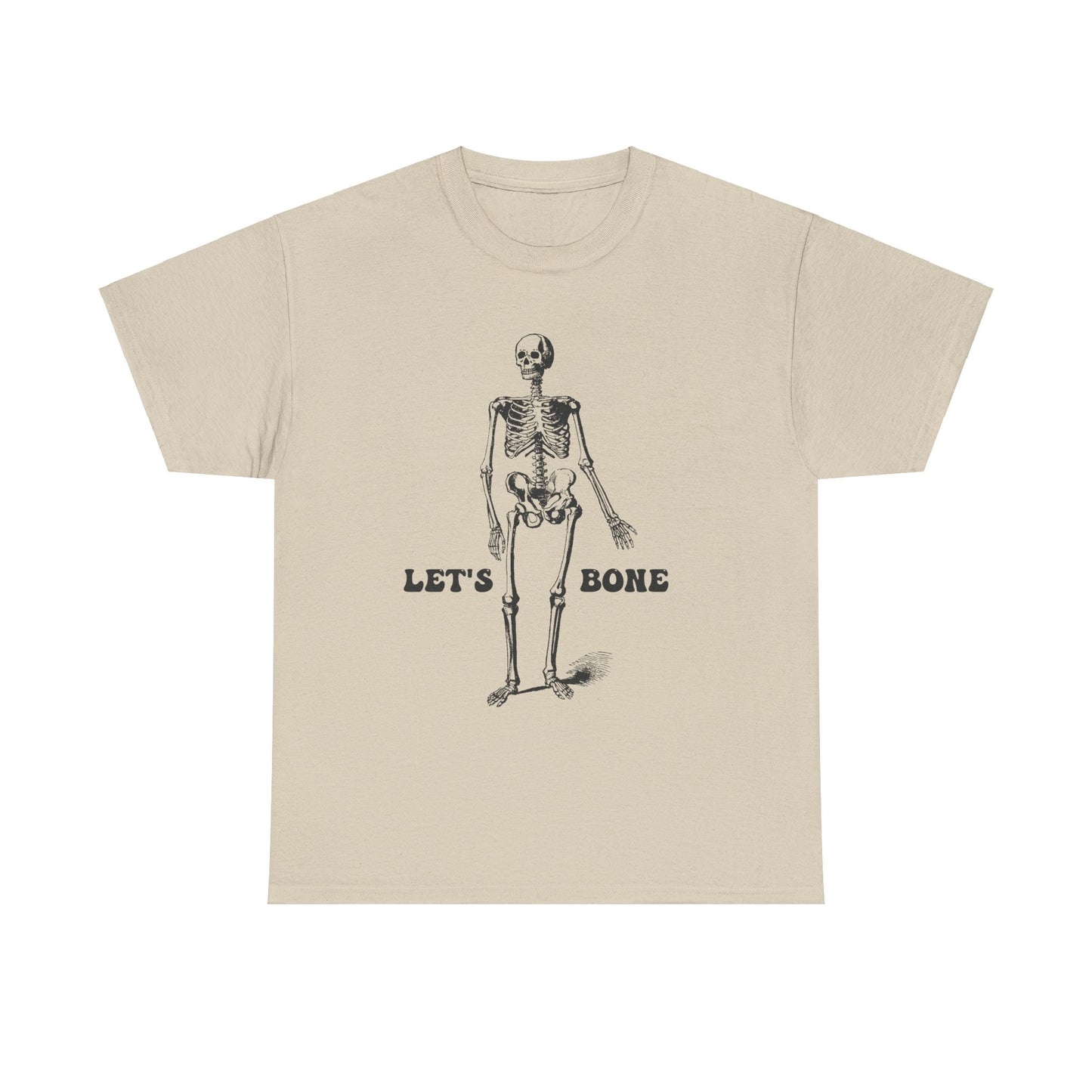 Let's Bone Halloween Skeleton T-Shirt - Funny Halloween Tee