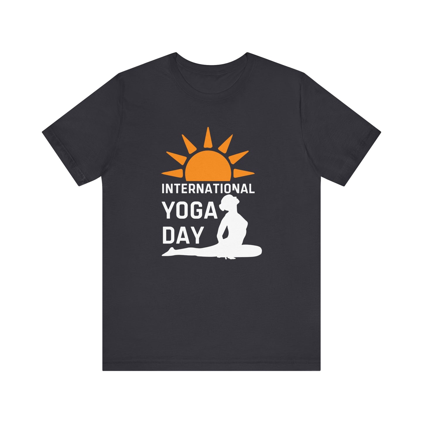 International Yoga Day T-shirt, Yoga Tshirt, Meditation Shirt, Unisex Shirt, Crewneck Shirt, Short Sleeve Tee, Gift for Him, Gift for Her