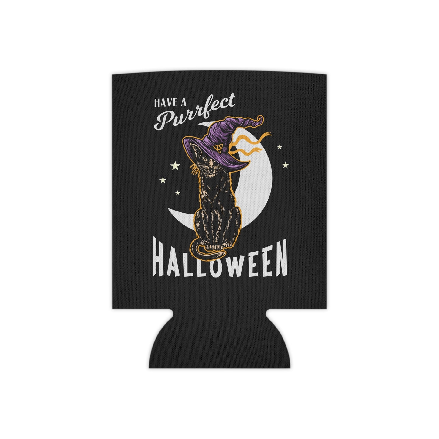 Have a Purrfect Halloween Can Cooler