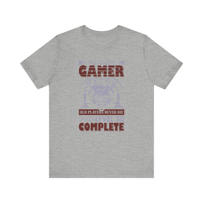 The Classic Gamer 1980 T-shirt, Gaming Tshirt, Game Lover Shirt, Classic Unisex Shirt, Crewneck Shirt, Short Sleeve Tee, Gift for Him