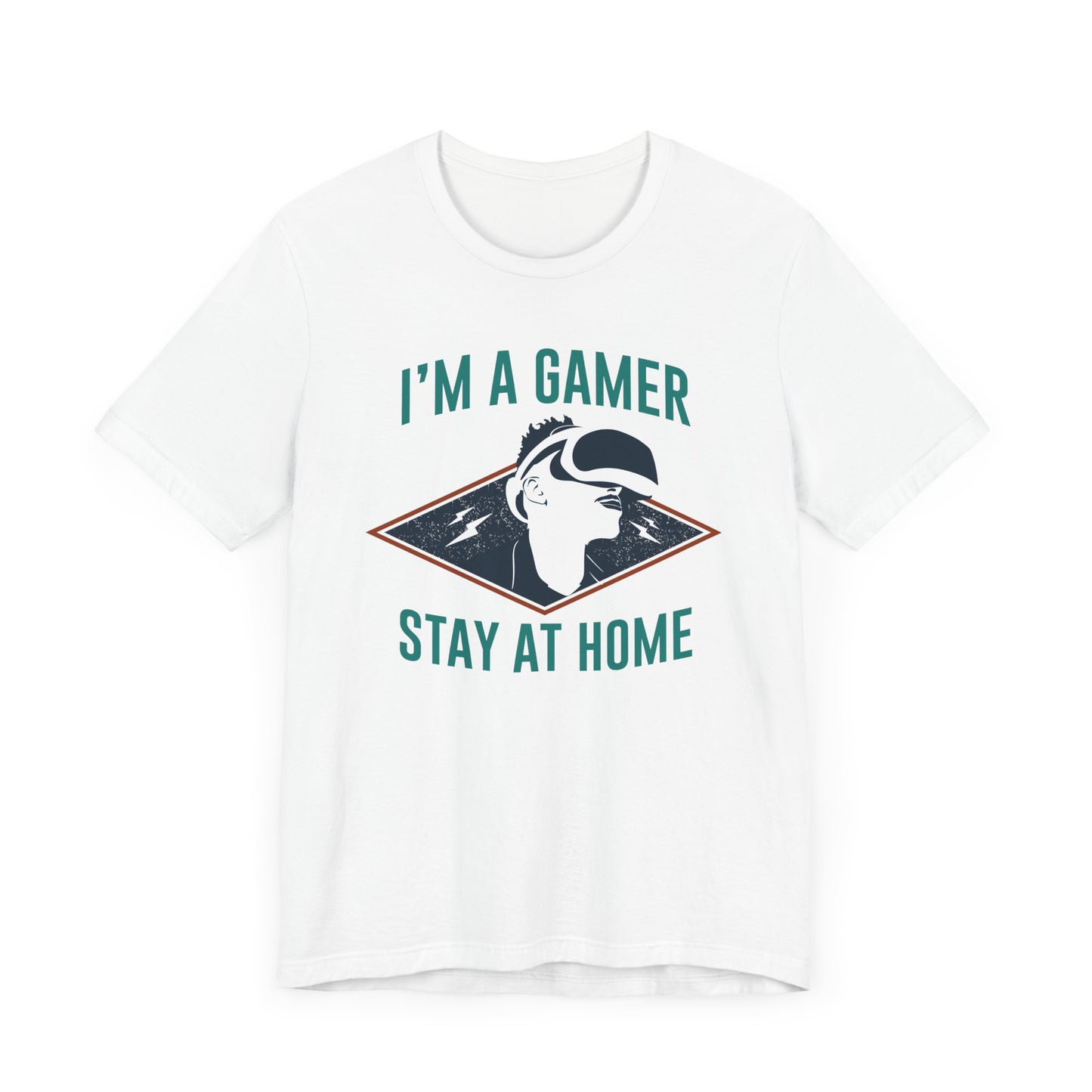 I'm A Gamer Stay At Home T-shirt, Gameboy Tshirt, GameLover Shirt, Gaming Unisex Shirt, Crewneck Shirt, Short Sleeve Tee, Gift for Him