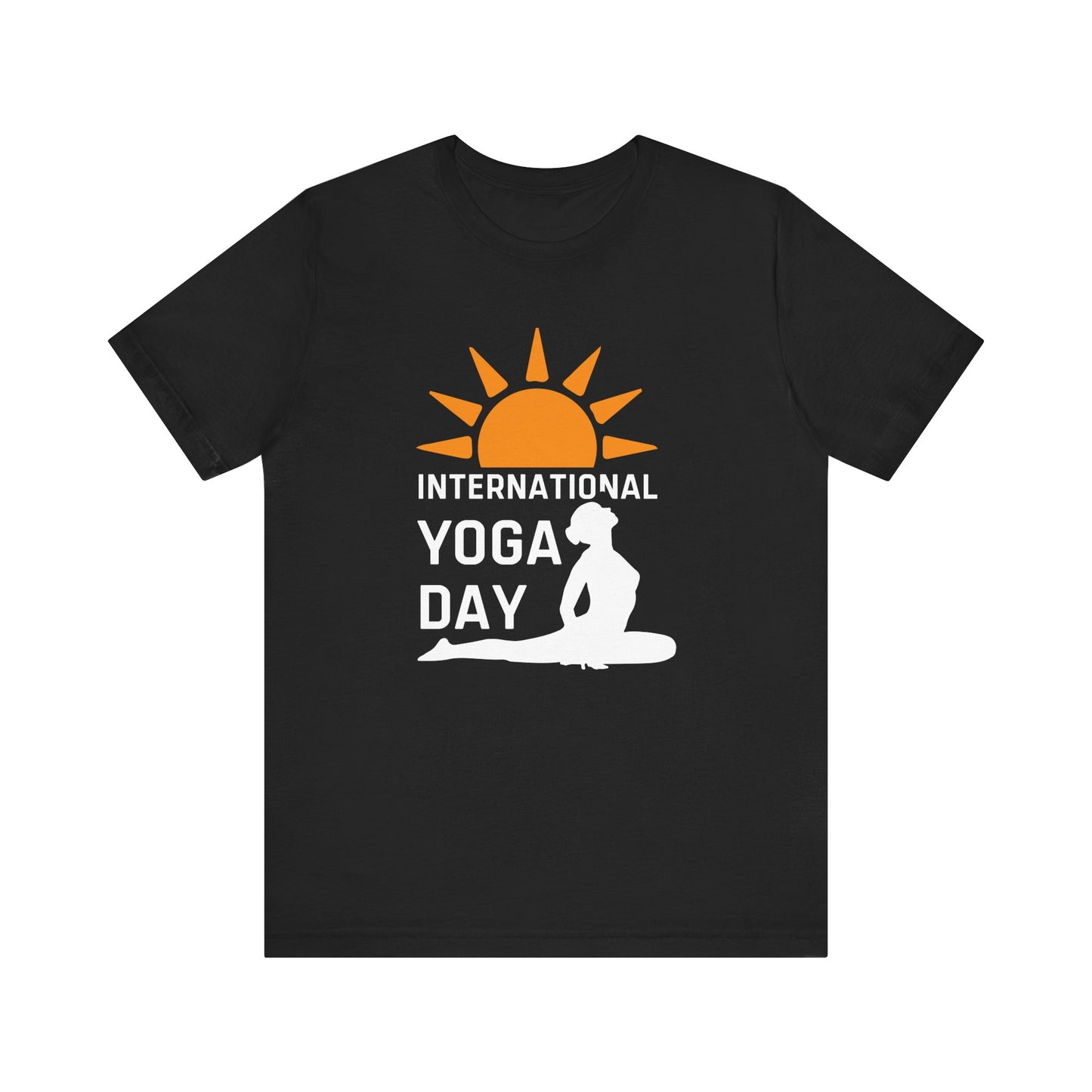 International Yoga Day T-shirt, Yoga Tshirt, Meditation Shirt, Unisex Shirt, Crewneck Shirt, Short Sleeve Tee, Gift for Him, Gift for Her