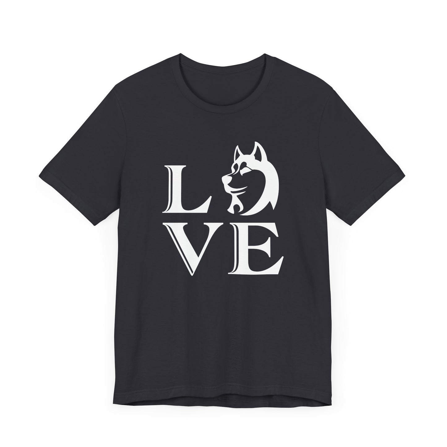 Love T-shirt, Dog Tshirt, Pet Shirt, Unisex Shirt, Crewneck Shirt, Short Sleeve Tee, Gift for Him, Gift for Her