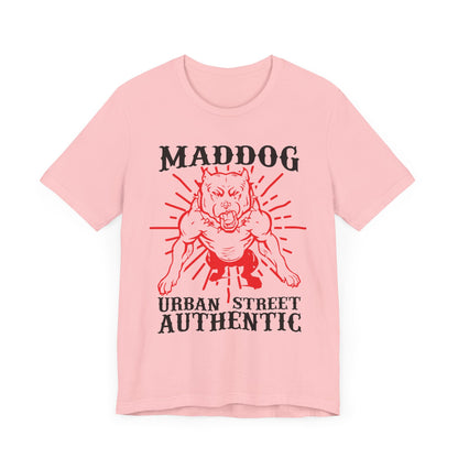 Maddog Urban Street Authentic T-shirt, Dog Tshirt, Pet Shirt, Unisex Shirt, Crewneck Shirt, Short Sleeve Tee, Gift for Him, Gift for Her