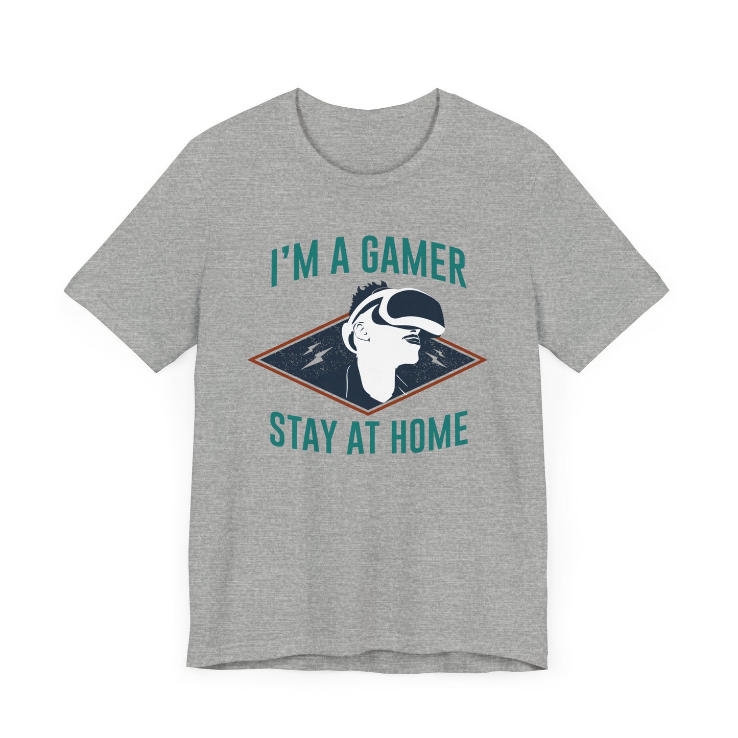 I'm A Gamer Stay At Home T-shirt, Gameboy Tshirt, GameLover Shirt, Gaming Unisex Shirt, Crewneck Shirt, Short Sleeve Tee, Gift for Him