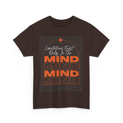 Limitations Exist Only in the Mind, Motivational Shirt, Inspirational Tee, Empowering Apparel.