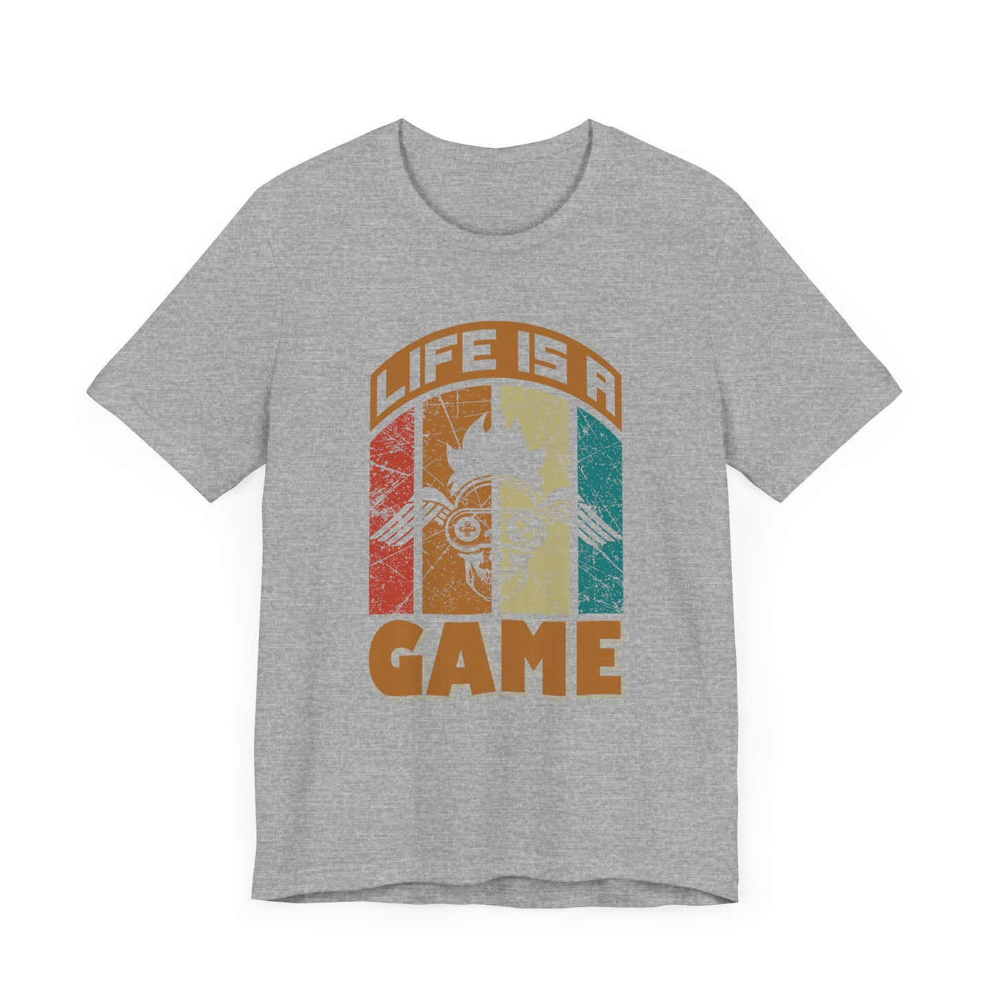 Life Is a Game T-shirt, Game Lover Tshirt, Gaming Shirt, Unisex Shirt, Crewneck Shirt, Short Sleeve Tee, Gift for Him, Gift for Her