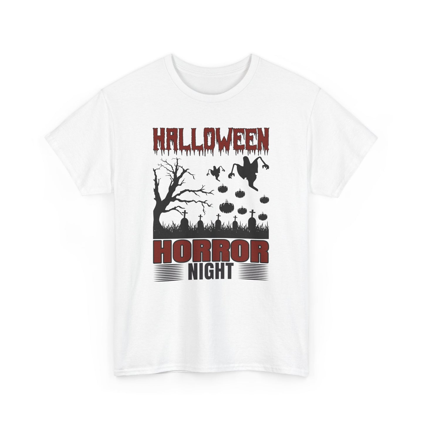 Halloween Horror Night T-Shirt - Spooky Season Apparel