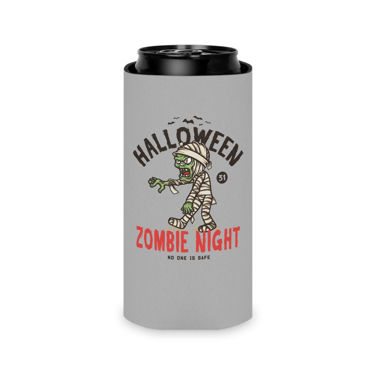 Halloween Zombie Night Can Cooler