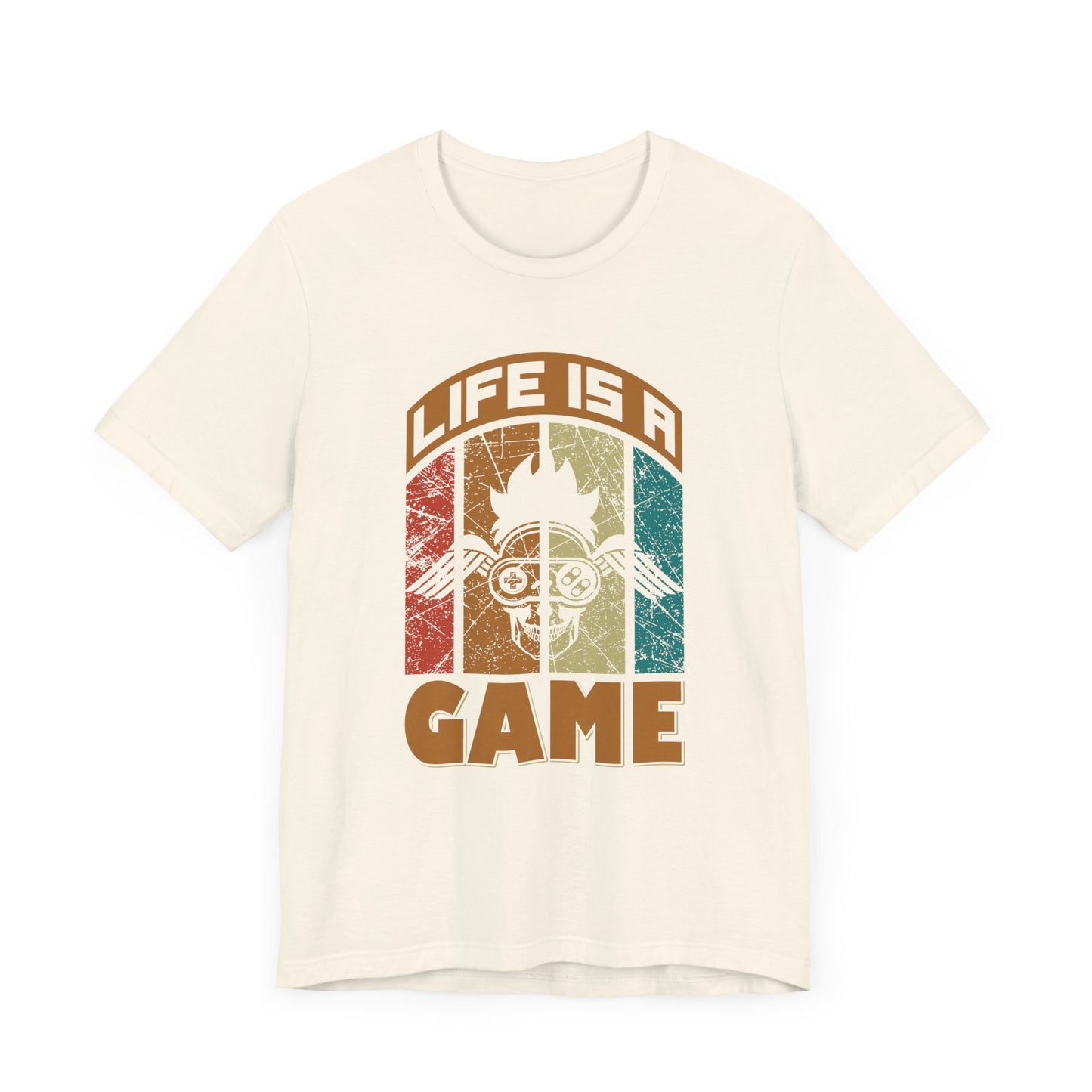 Life Is a Game T-shirt, Game Lover Tshirt, Gaming Shirt, Unisex Shirt, Crewneck Shirt, Short Sleeve Tee, Gift for Him, Gift for Her