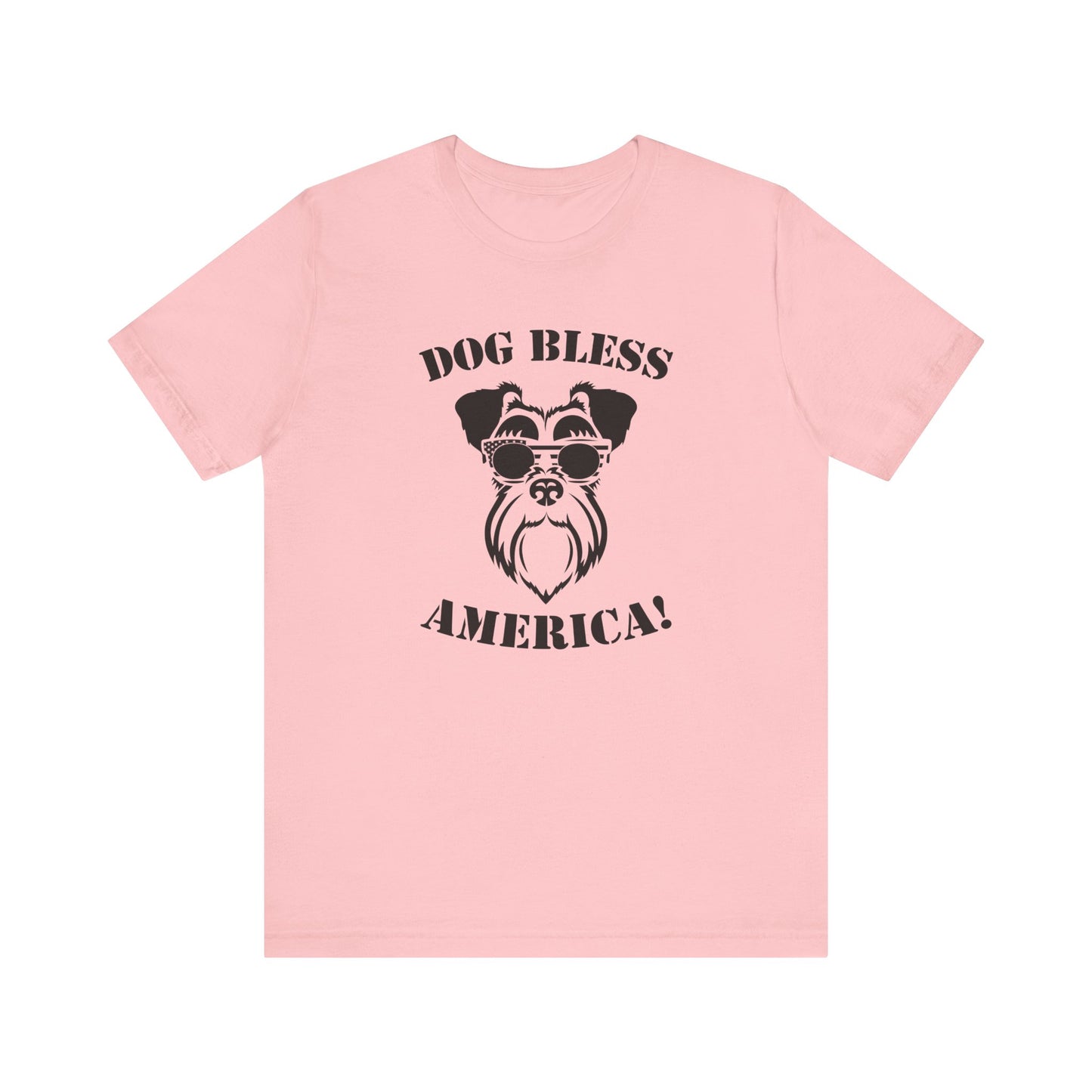 Dog Bless America T-shirt, Dog Lover Tshirt, Animal Shirt, Pet Unisex Shirt, Crewneck Shirt, Short Sleeve Tee, Gift for Him, Gift for Her