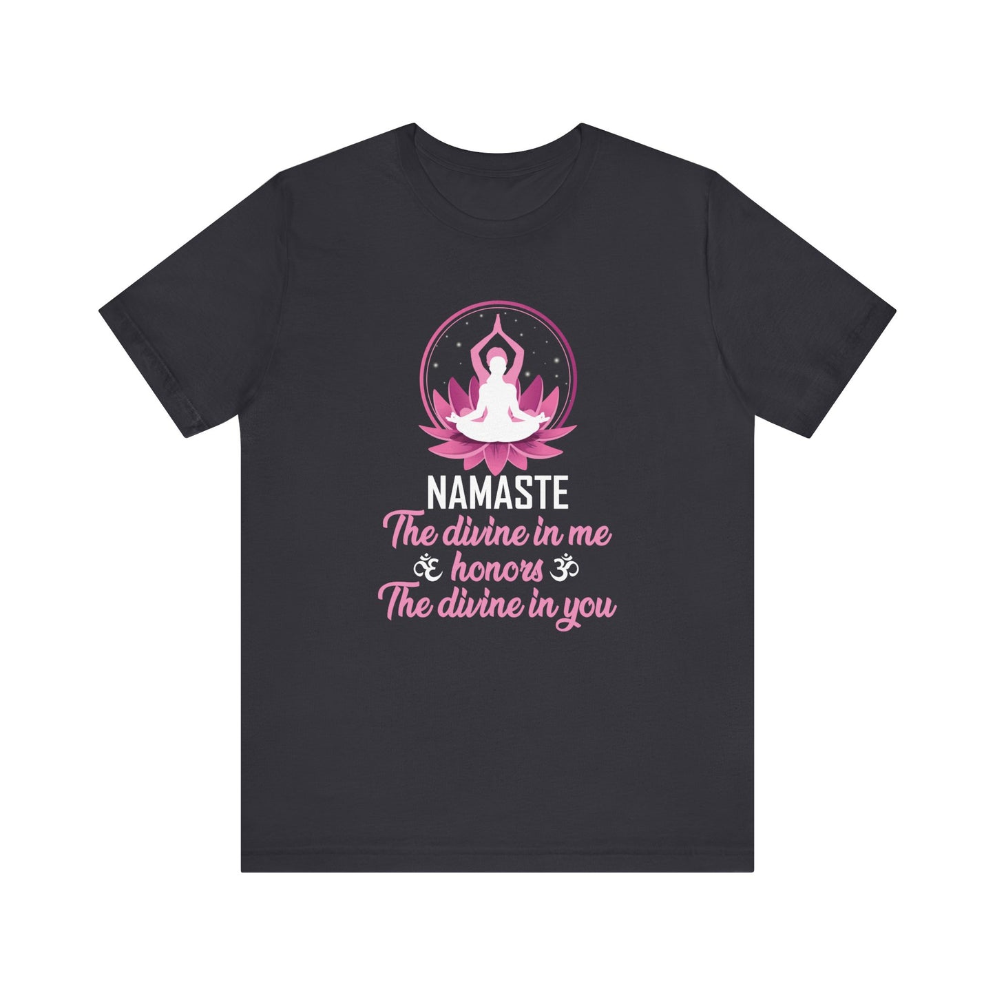 Namaste T-shirt, Religious Tshirt, Indian Shirt, Cultural Unisex Shirt, Crewneck Shirt, Short Sleeve Tee, Gift for Him, Gift for Her