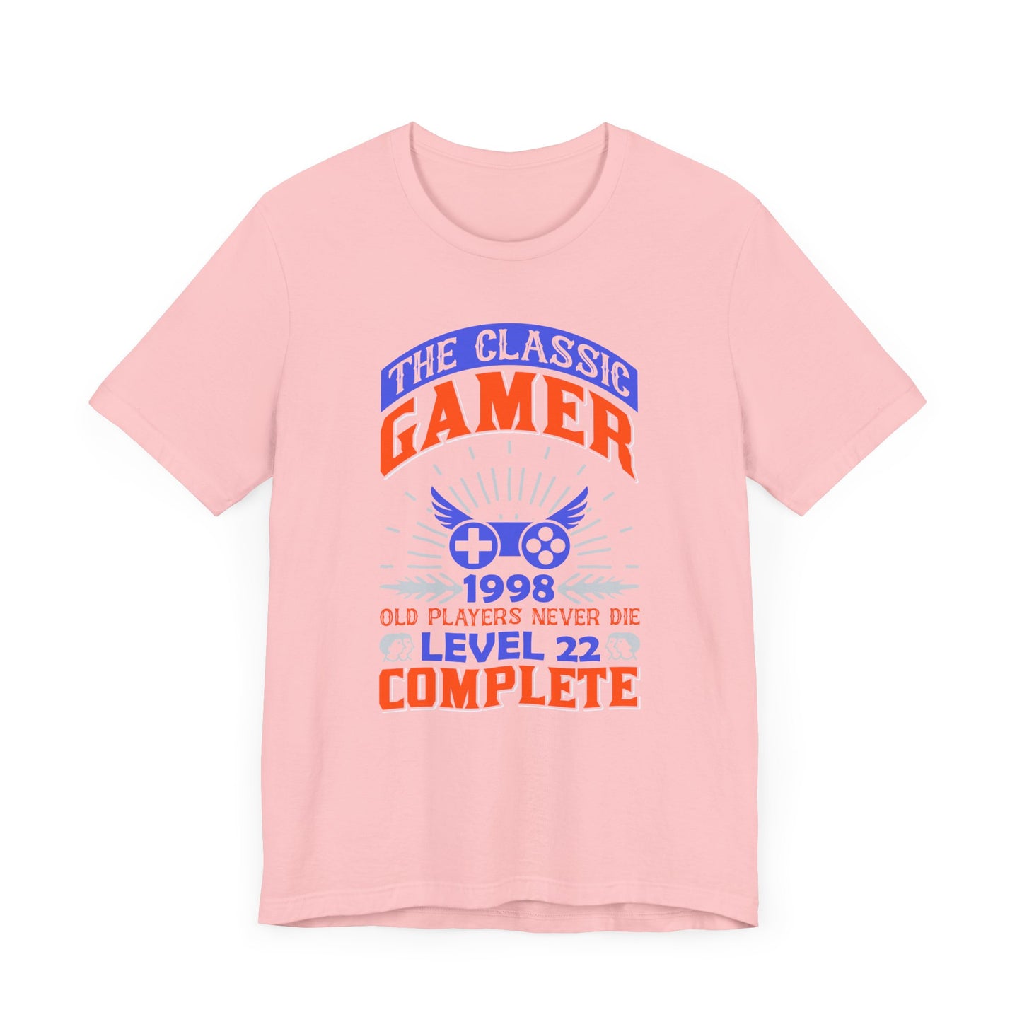 The Classic Gamer 1998 T-shirt, Gameboy Tshirt, Game Lover Shirt, Gaming Unisex Shirt, Crewneck Shirt, Short Sleeve Tee, Gift for Him