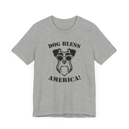 Dog Bless America T-shirt, Dog Lover Tshirt, Animal Shirt, Pet Unisex Shirt, Crewneck Shirt, Short Sleeve Tee, Gift for Him, Gift for Her