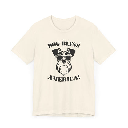 Dog Bless America T-shirt, Dog Lover Tshirt, Animal Shirt, Pet Unisex Shirt, Crewneck Shirt, Short Sleeve Tee, Gift for Him, Gift for Her