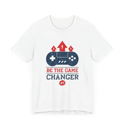 Be The Game Changer T-shirt, Gameboy Tshirt, Gaming Shirt, Game Lover Unisex Shirt, Crewneck Shirt, Short Sleeve Tee, Gift for Him