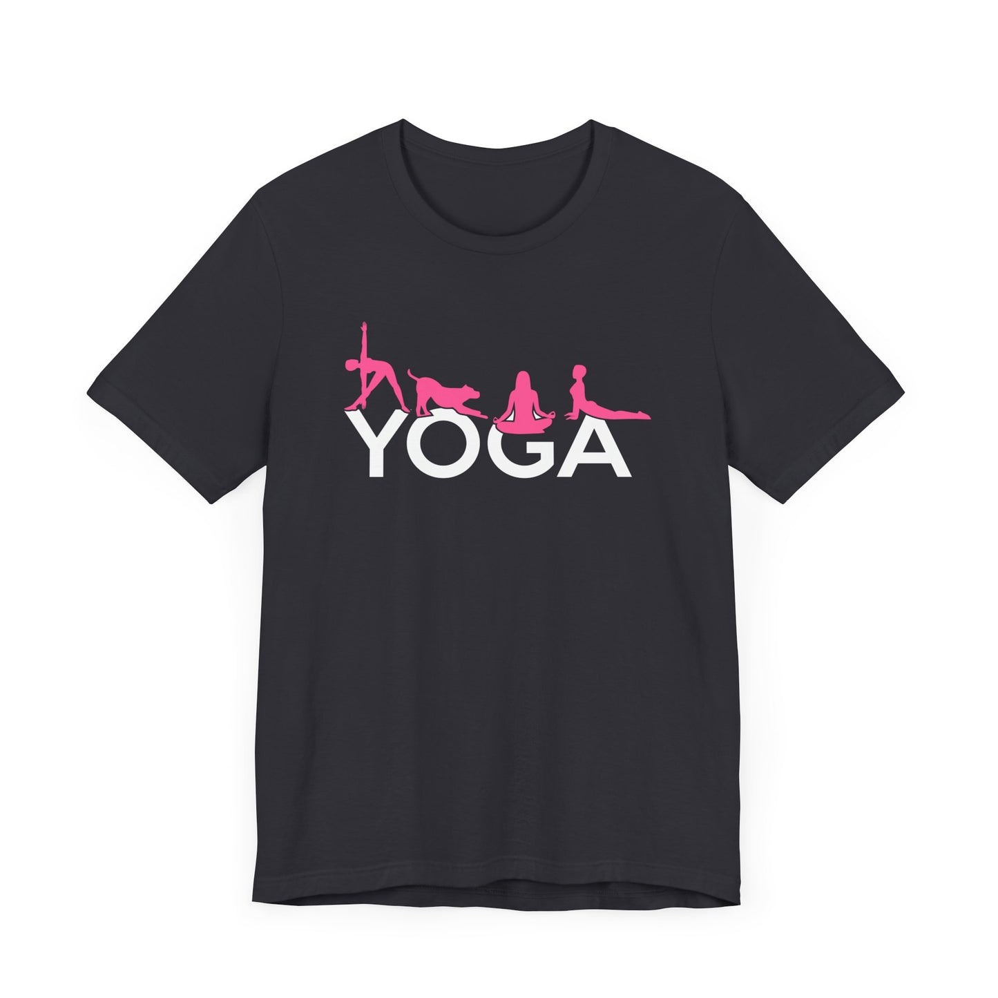 Yoga T-shirt, Yoga Position Tshirt, Meditation Shirt, Yoga Day Unisex Shirt, Crewneck Shirt, Short Sleeve Tee, Gift for Him, Gift for Her