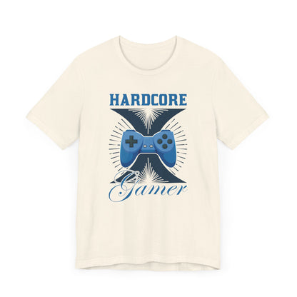 Hard Core Gamer T-shirt, Gamer Tshirt, Gaming Shirt, Unisex Shirt, Crewneck Shirt, Short Sleeve Tee, Gift for Him, Gift for Her