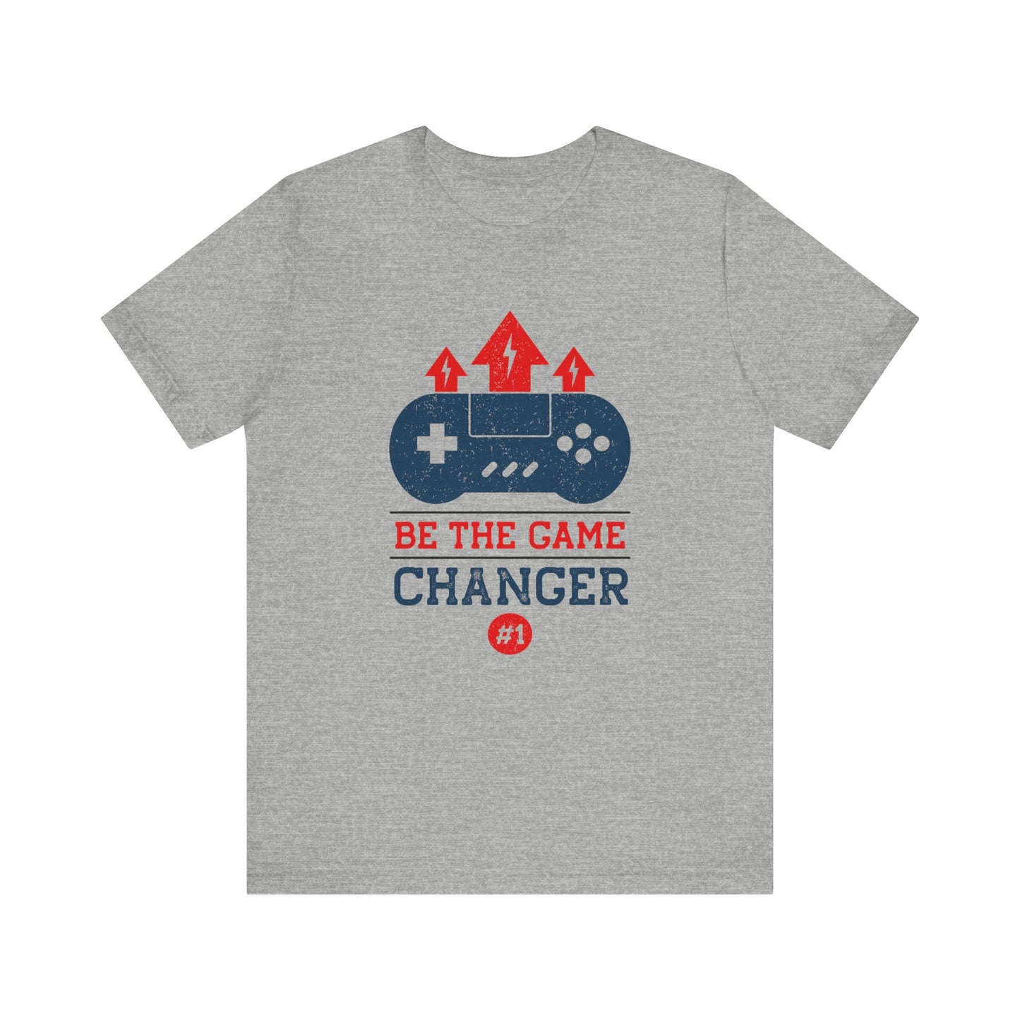 Be The Game Changer T-shirt, Gameboy Tshirt, Gaming Shirt, Game Lover Unisex Shirt, Crewneck Shirt, Short Sleeve Tee, Gift for Him