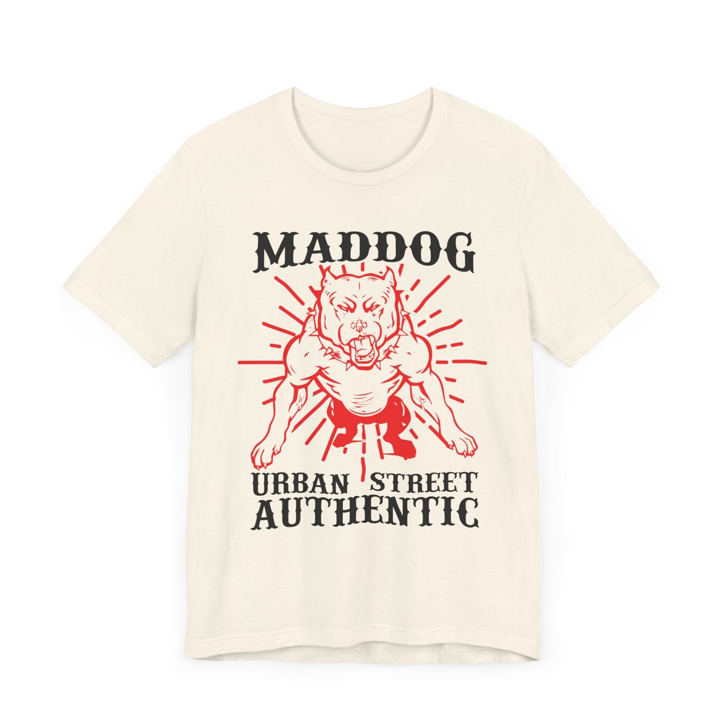 Maddog Urban Street Authentic T-shirt, Dog Tshirt, Pet Shirt, Unisex Shirt, Crewneck Shirt, Short Sleeve Tee, Gift for Him, Gift for Her