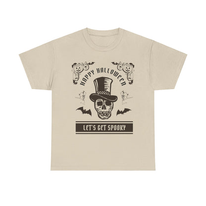 Happy Halloween Let's Get Spooky T-Shirt - Fun October Tee