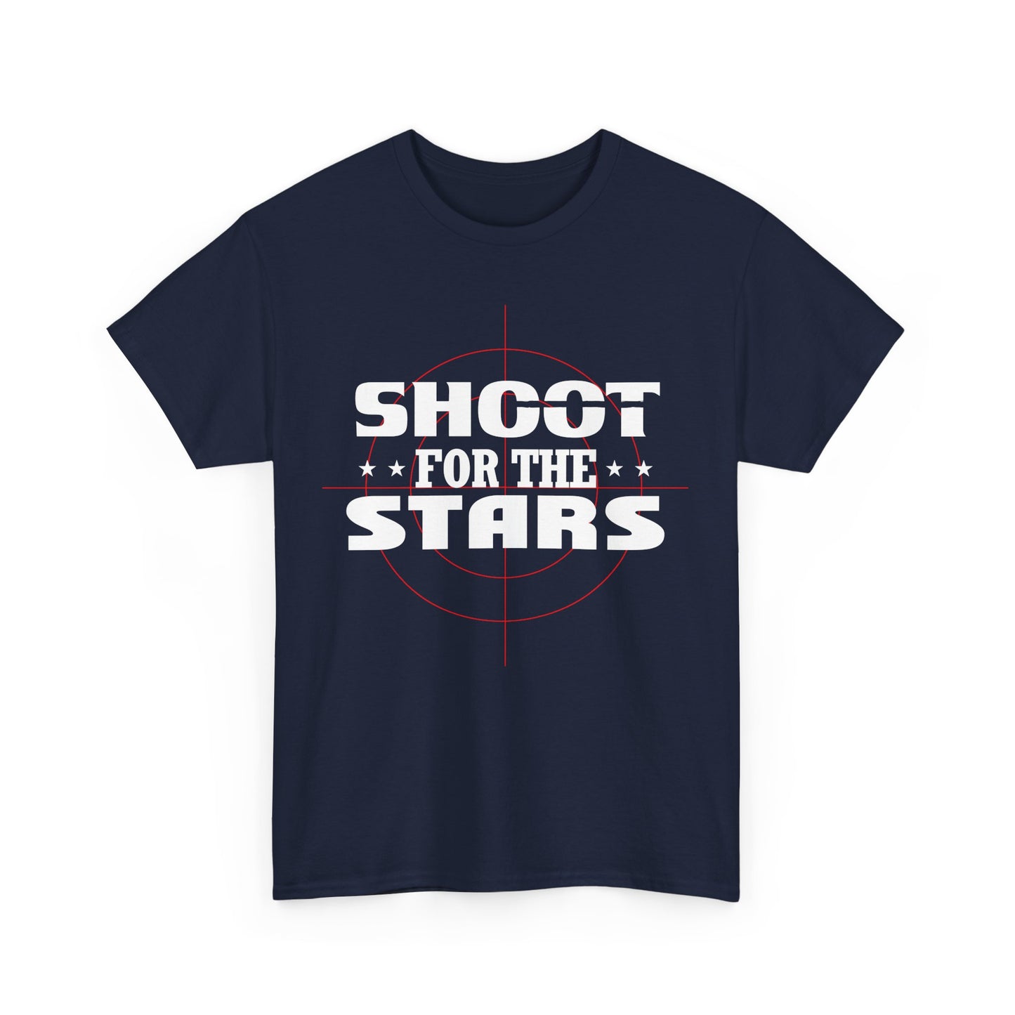 Inspiring 'Shoot for the Stars' T-shirt | Motivational Tee for Dreamers