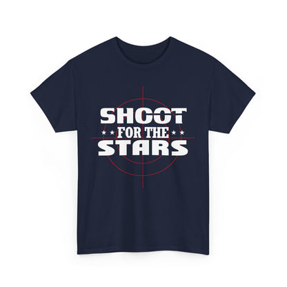 Inspiring 'Shoot for the Stars' T-shirt | Motivational Tee for Dreamers