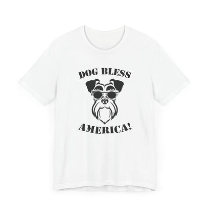 Dog Bless America T-shirt, Dog Lover Tshirt, Animal Shirt, Pet Unisex Shirt, Crewneck Shirt, Short Sleeve Tee, Gift for Him, Gift for Her