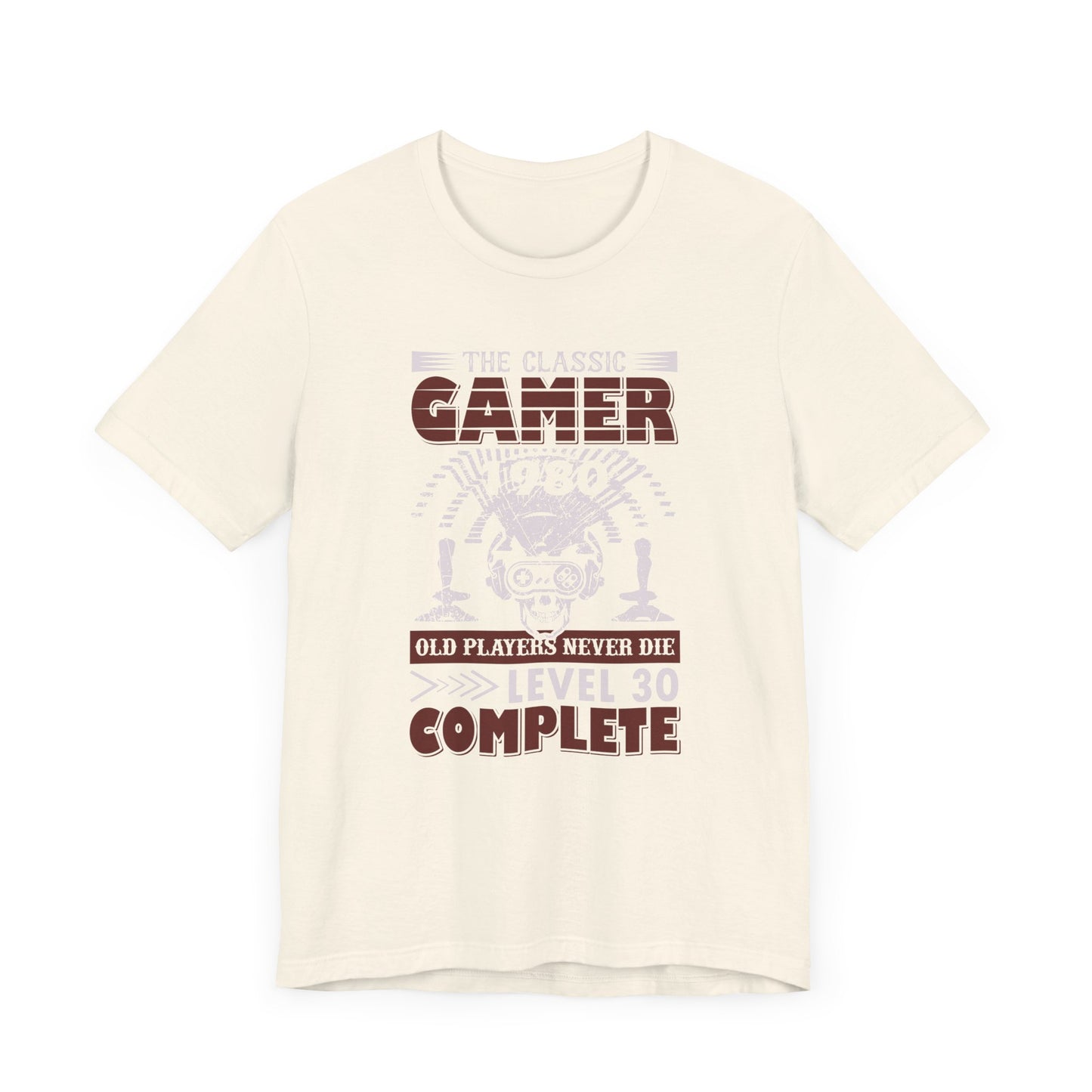 The Classic Gamer 1980 T-shirt, Gaming Tshirt, Game Lover Shirt, Classic Unisex Shirt, Crewneck Shirt, Short Sleeve Tee, Gift for Him