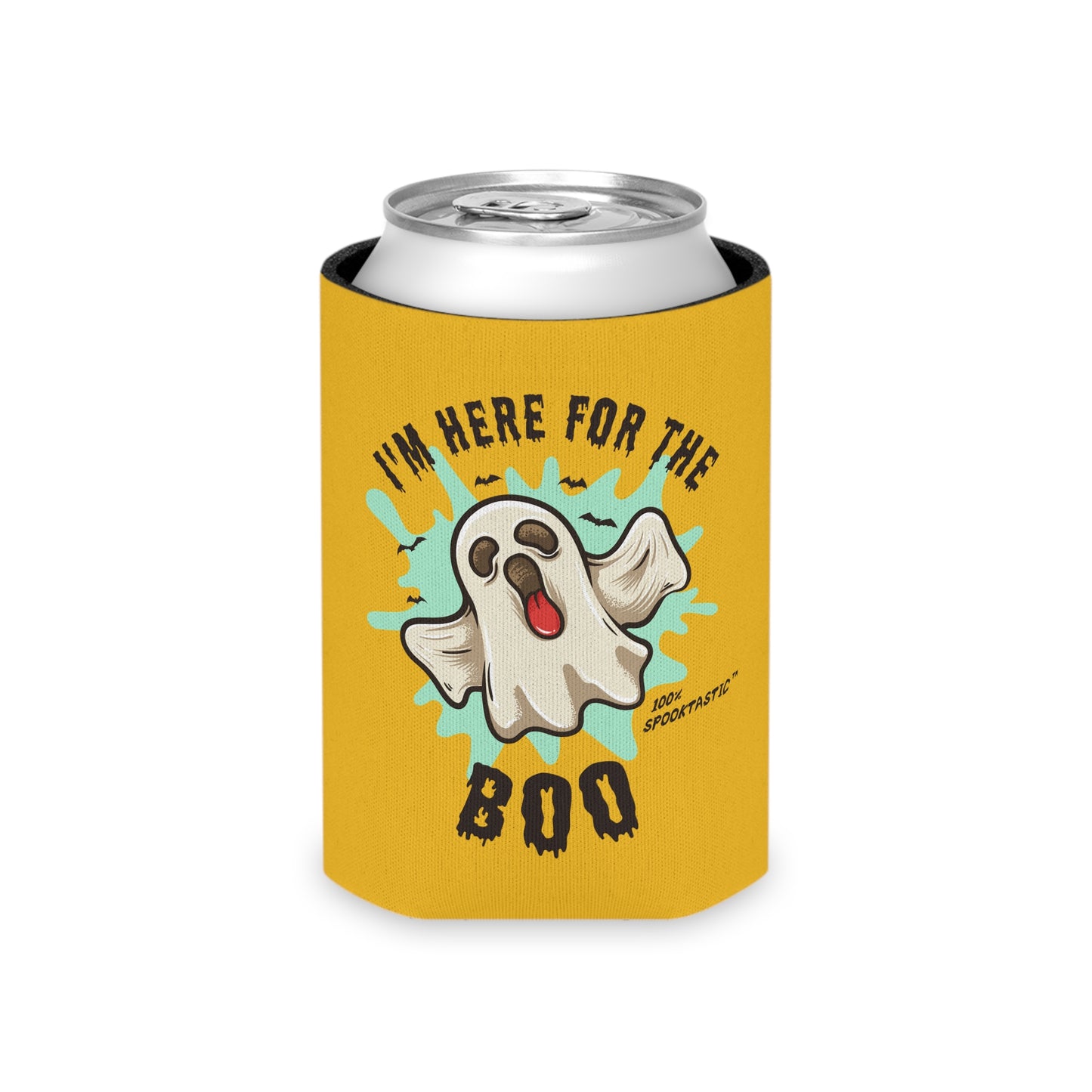 I'm Here for the Boo Halloween Can Cooler