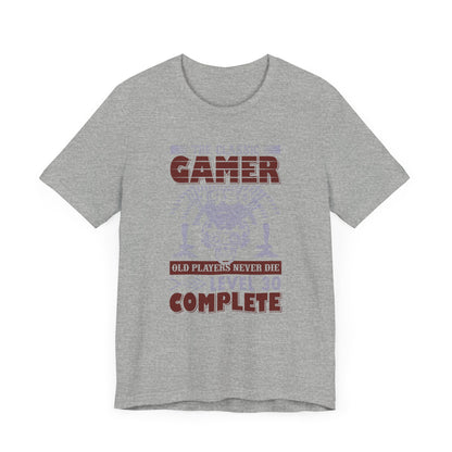 The Classic Gamer 1980 T-shirt, Gaming Tshirt, Game Lover Shirt, Classic Unisex Shirt, Crewneck Shirt, Short Sleeve Tee, Gift for Him