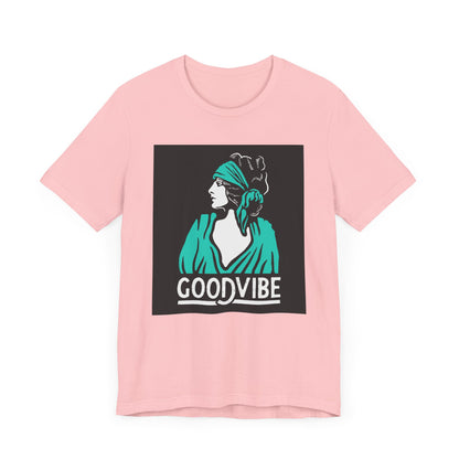 Good Vibe T-shirt, Summer Tshirt, Aesthetic Shirt, Positive Vibe Unisex Shirt, Crewneck Shirt, Short Sleeve Tee, Gift for Him, Gift for Her