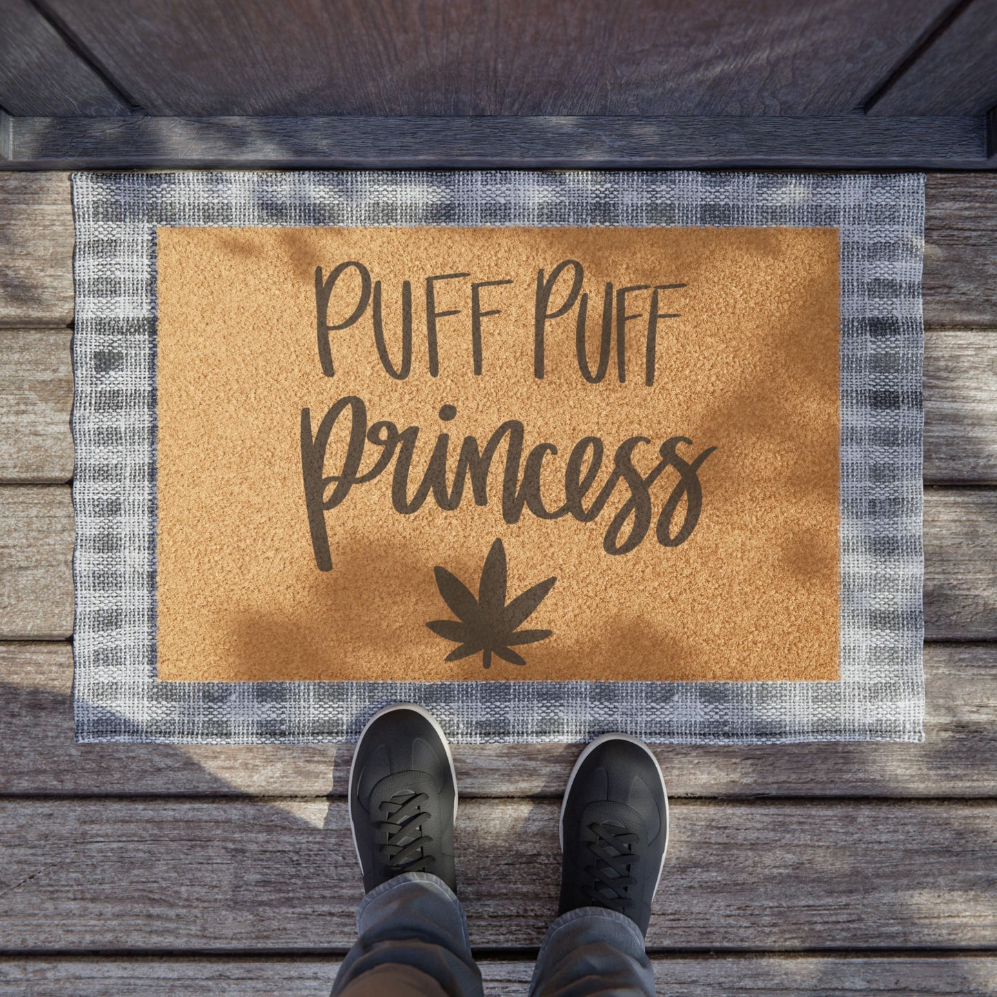 Charming Entry Mat: 'Puff Puff Princess'