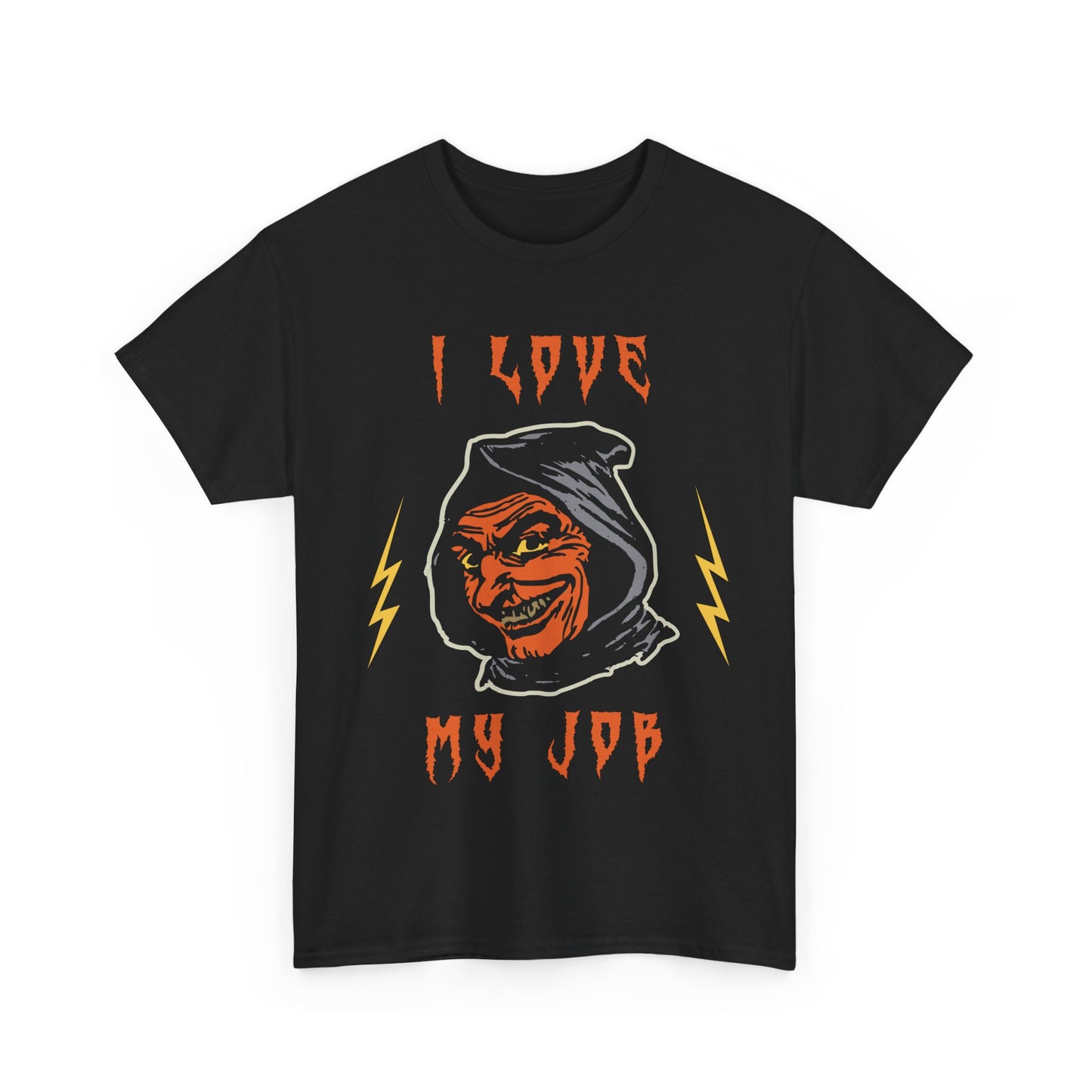 I Love My Job Halloween Nurse T-Shirt - Funny Healthcare Costume Tee - Spooky Medical Gift - Scary Nurse Appreciation Shirt