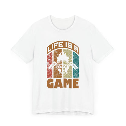 Life Is a Game T-shirt, Game Lover Tshirt, Gaming Shirt, Unisex Shirt, Crewneck Shirt, Short Sleeve Tee, Gift for Him, Gift for Her