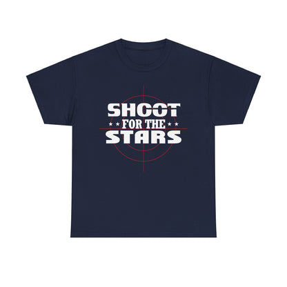 Inspiring 'Shoot for the Stars' T-shirt | Motivational Tee for Dreamers