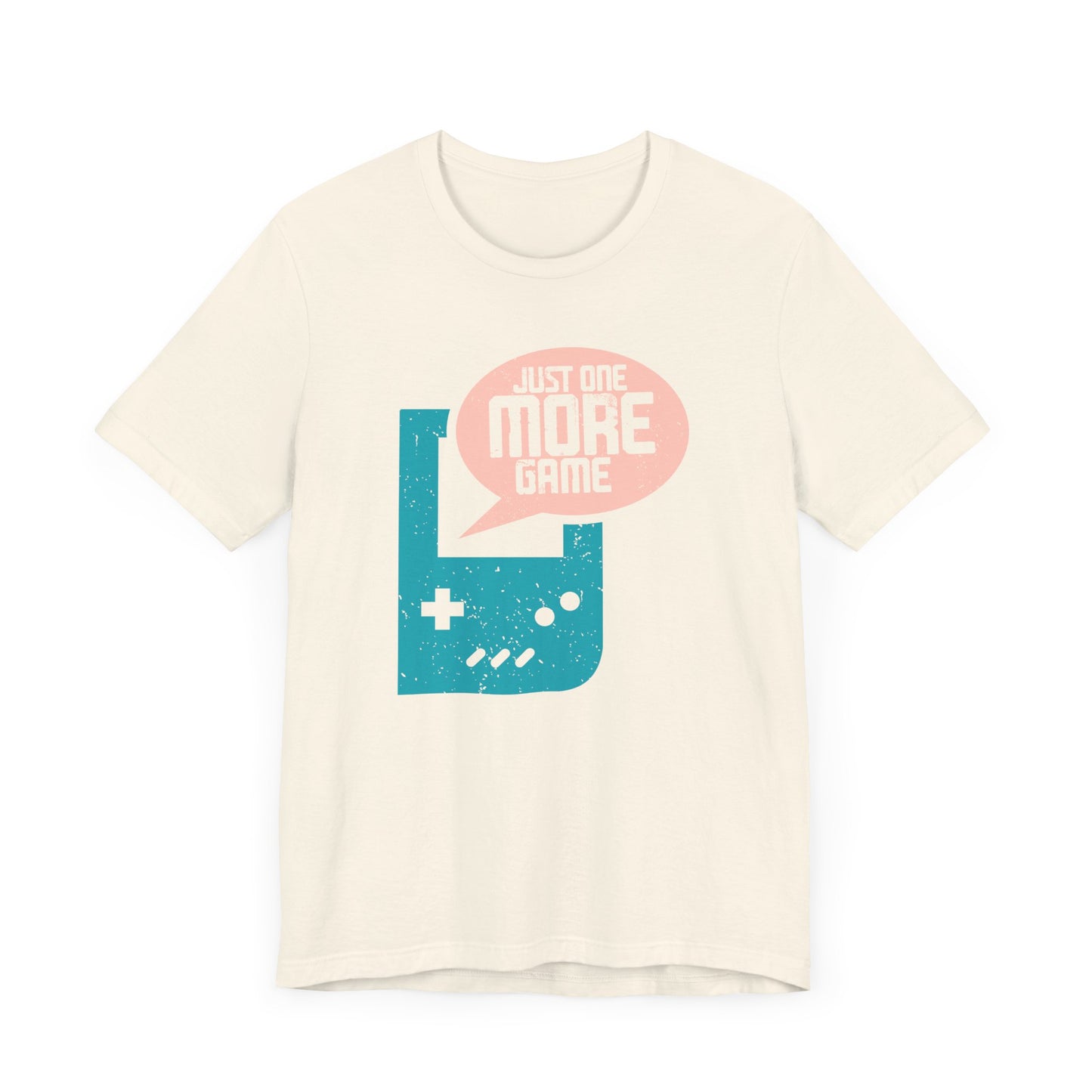 Just One More Game T-shirt, Gamer Tshirt, Gameboy Shirt, Game Lover Unisex Shirt, Gaming Crewneck Shirt, Short Sleeve Tee, Gift for Him