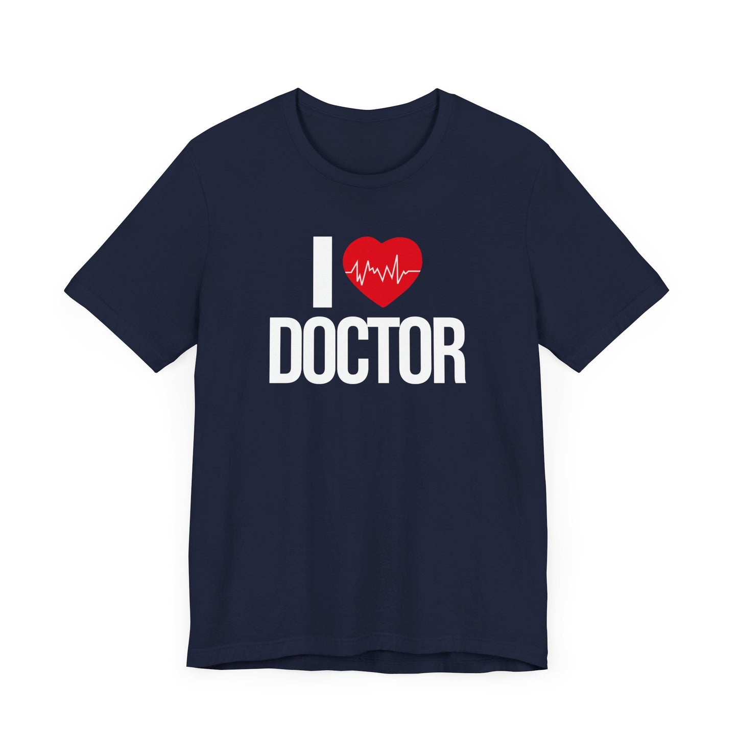 I Love Doctor T-shirt, Doctor Tshirt, Heart Shirt, Hospital Unisex Shirt, Crewneck Shirt, Short Sleeve Tee, Gift for Him, Gift for Her