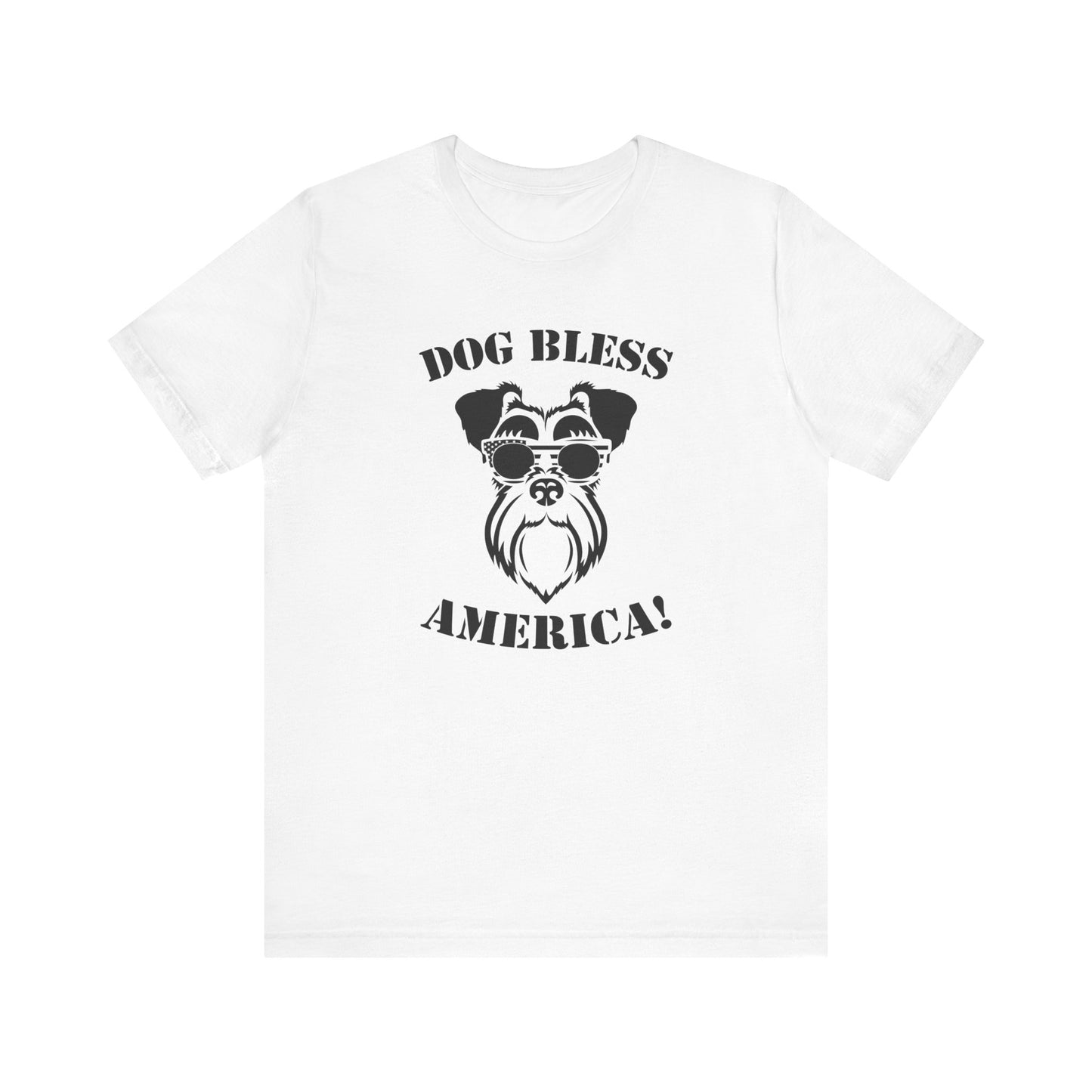 Dog Bless America T-shirt, Dog Lover Tshirt, Animal Shirt, Pet Unisex Shirt, Crewneck Shirt, Short Sleeve Tee, Gift for Him, Gift for Her