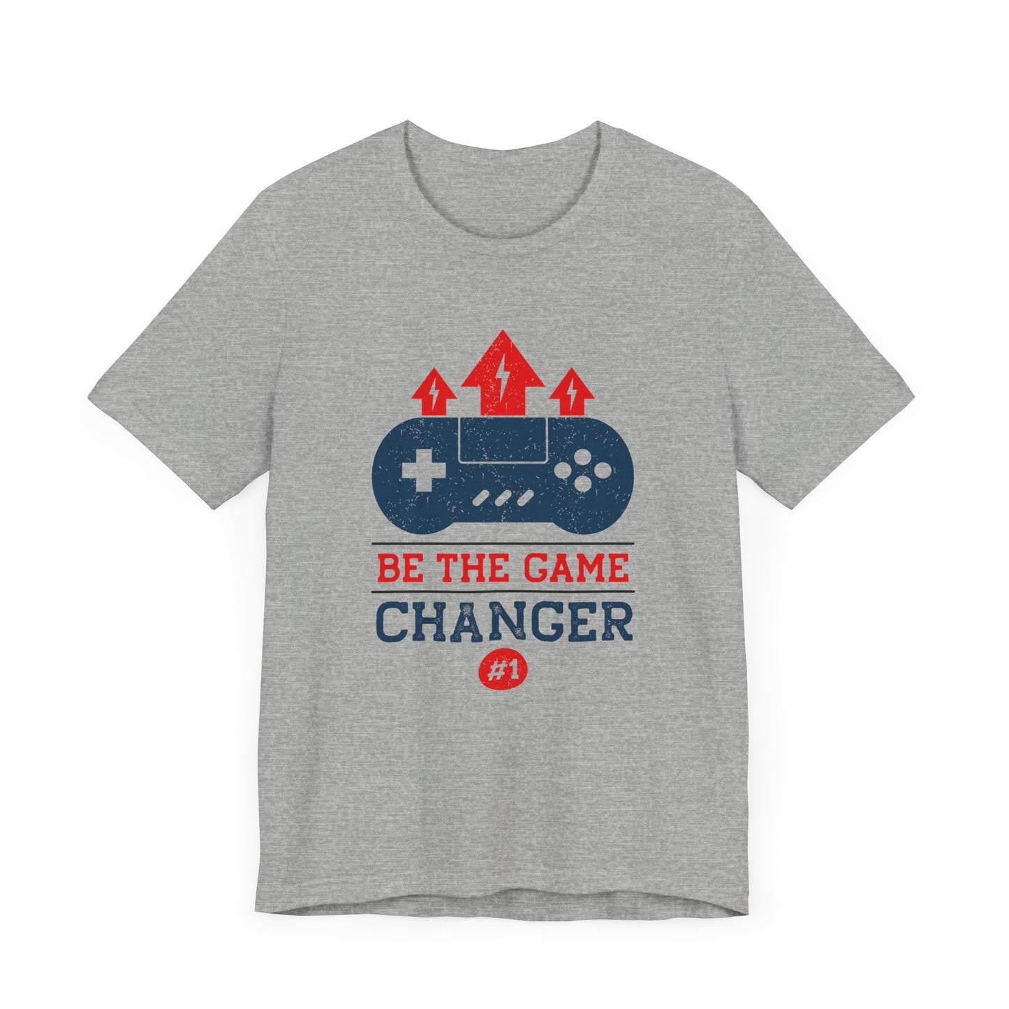 Be The Game Changer T-shirt, Gameboy Tshirt, Gaming Shirt, Game Lover Unisex Shirt, Crewneck Shirt, Short Sleeve Tee, Gift for Him