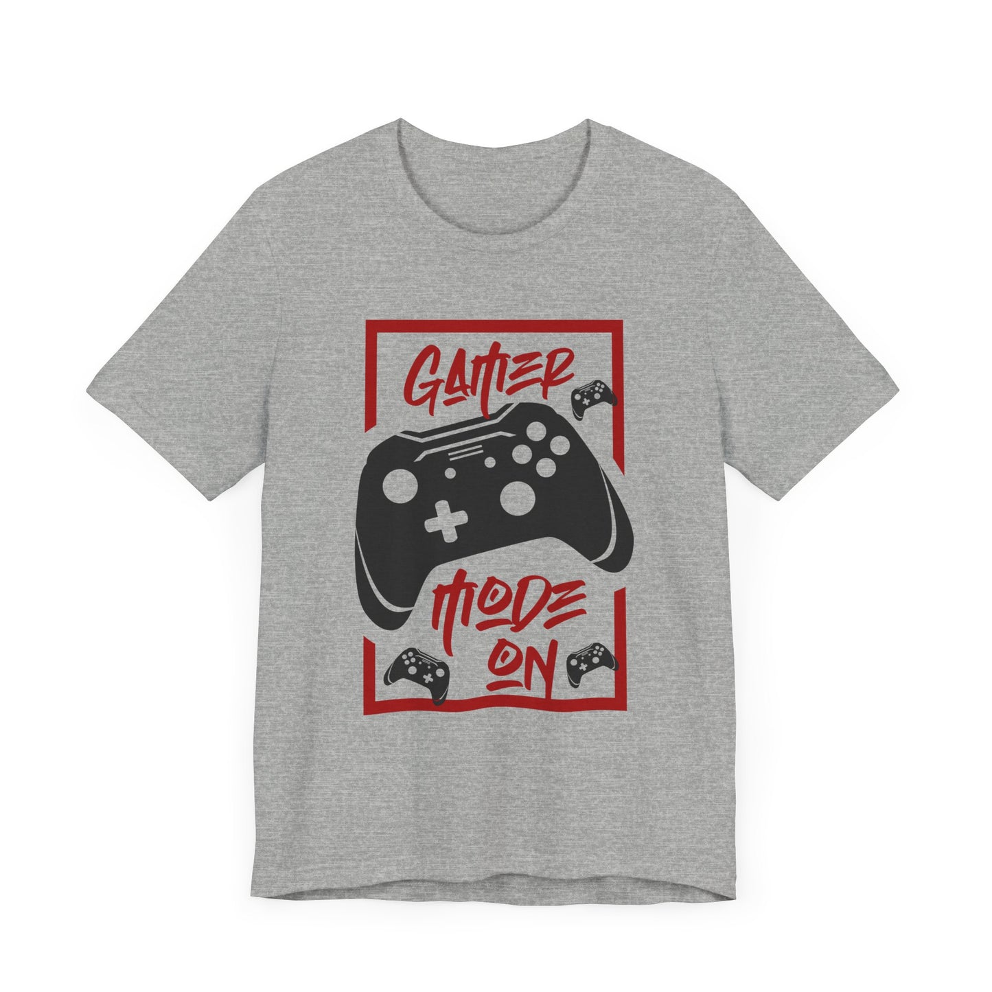 Gamer Mode On T-shirt, Gaming Tshirt, Game Lover Shirt, Gameboy Unisex Shirt, Crewneck Shirt, Short Sleeve Tee, Gift for Him, Gift for Her