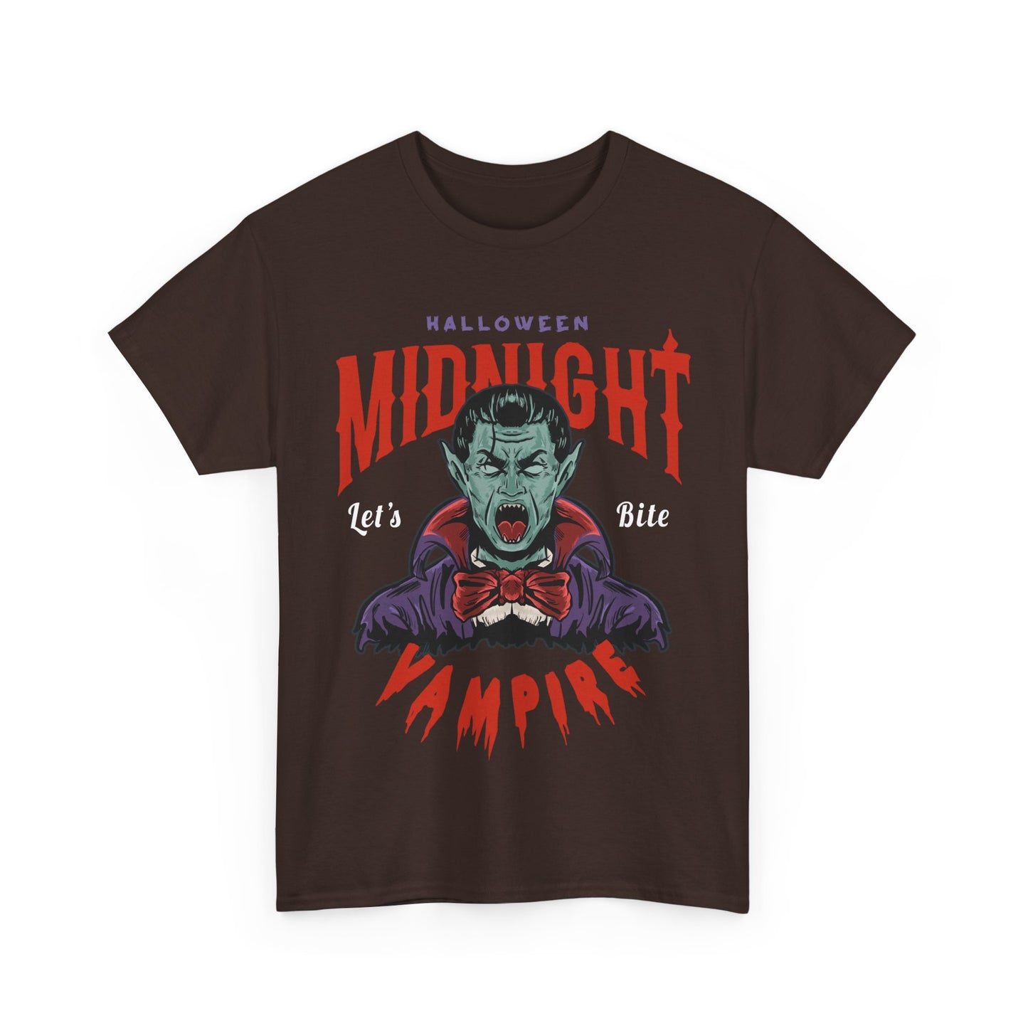 Midnight Vampire Halloween T-shirt - Spooky Dracula Tee - Halloween Costume Shirt