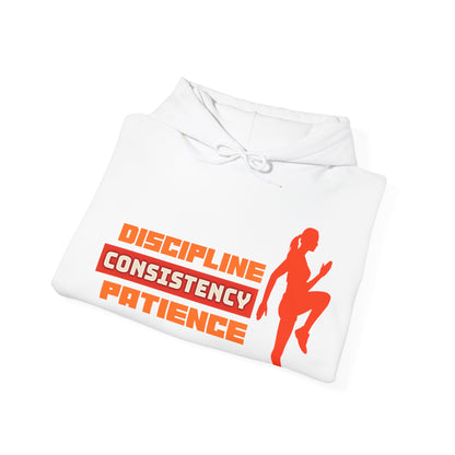 Discipline, Consistency, Patience, Motivational Shirt, Inspirational Tee, Empowering Apparel.