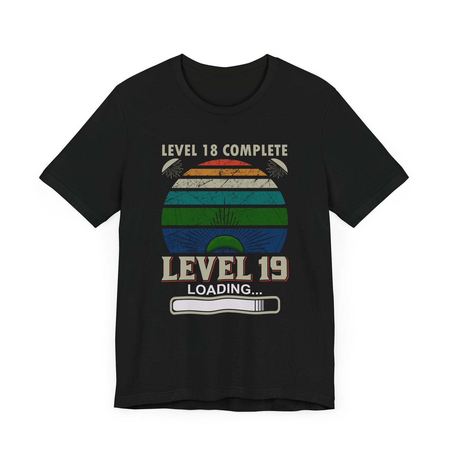 Level 18 Complete Level 19 Loading T-shirt, Gameboy Tshirt, Game Lover Shirt, Unisex Shirt, Crewneck Shirt, Short Sleeve Tee, Gift for Him