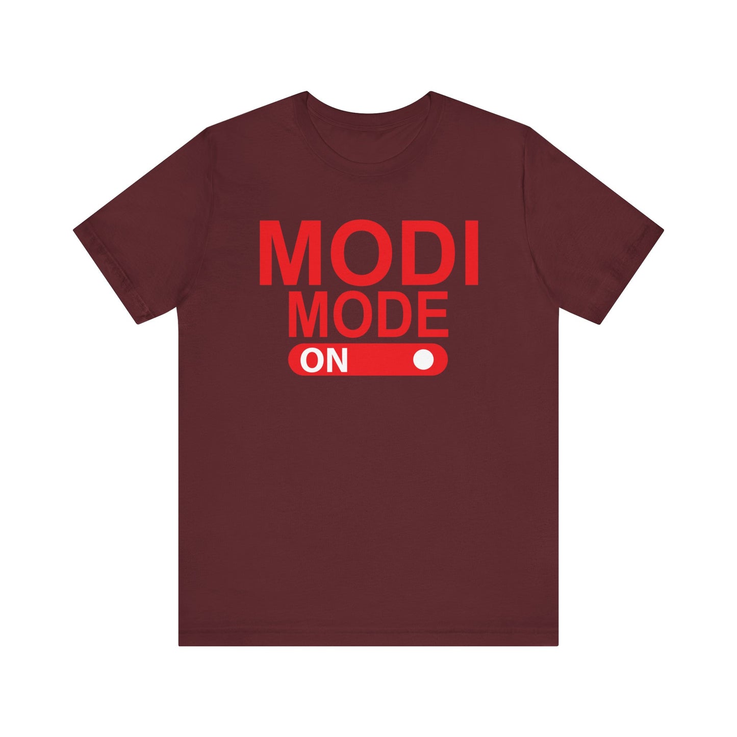 Modi Mode On T-shirt, Modi Tshirt, Mood On Shirt, Sarcastic Unisex Shirt, Crewneck Shirt, Short Sleeve Tee, Gift for Him, Gift for Her