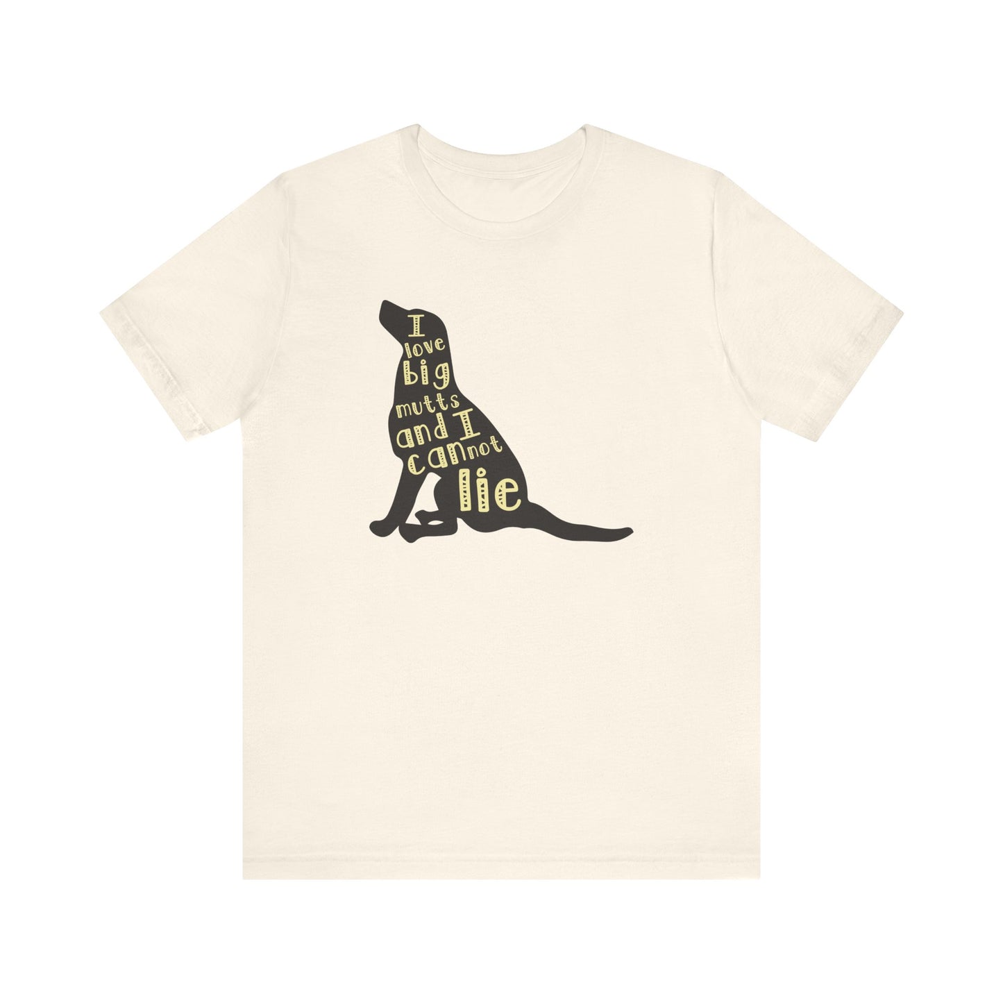 I Love Big Mutts T-shirt, Dog Lover Tshirt, Paw Lover Shirt, Paw Unisex Shirt, Crewneck Shirt, Short Sleeve Tee, Gift for Him, Gift for Her